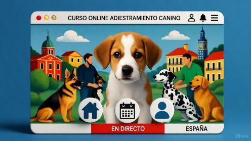 Educación canina online  en España – Que es y como funciona