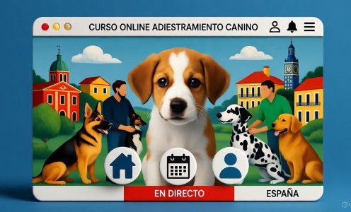 Educación canina online  en España – Que es y como funciona