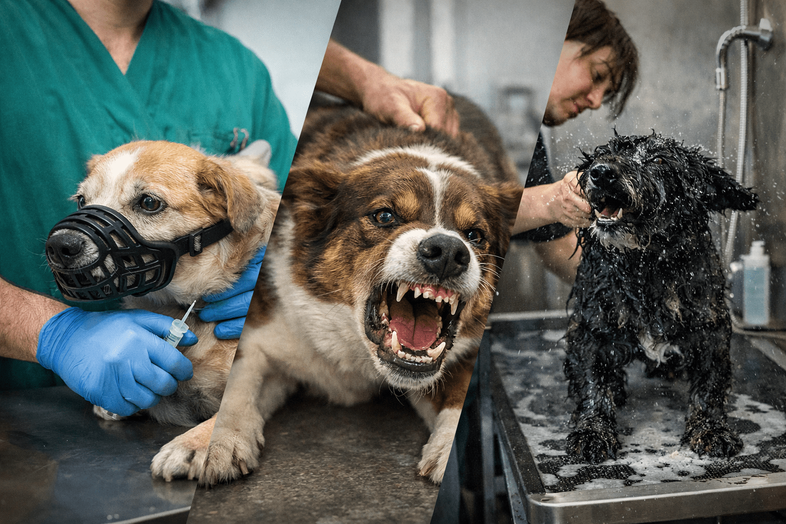 Formación en manejo real de perros en consulta y peluquería