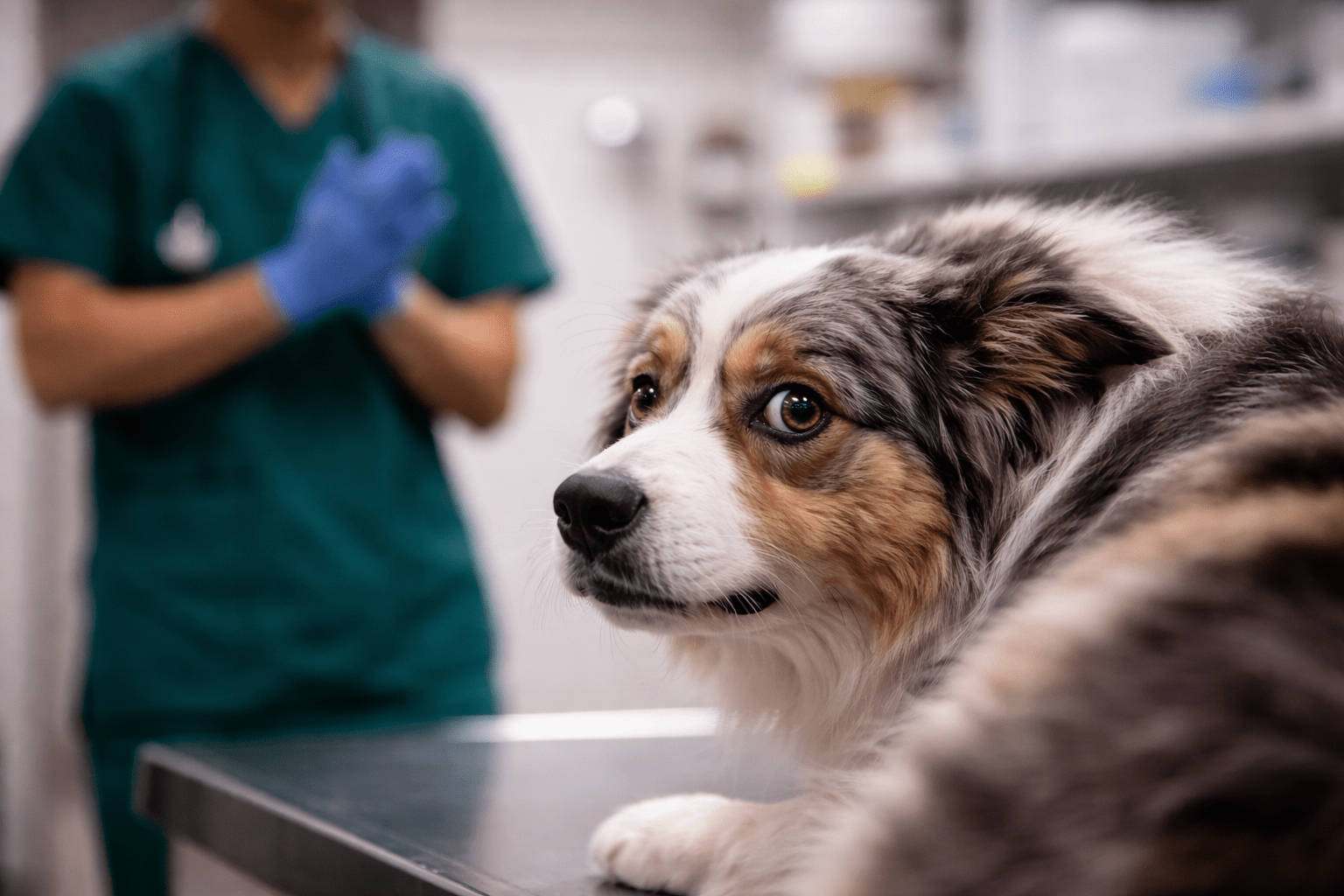 Por qué un perro empeora en cada visita al veterinario